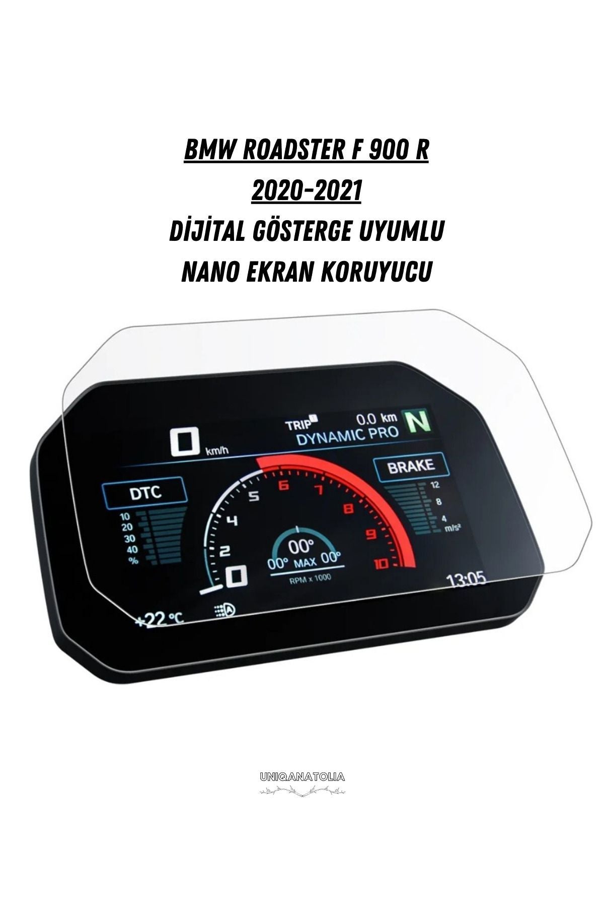 BMW Roadster F 900 R 2020 2021 Dijital Gösterge Uyumlu Nano Ekran Koruyucu