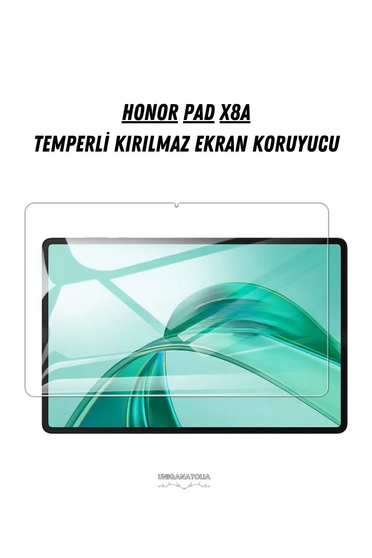 Honor Pad X8a Temperli Kırılmaz Ekran Koruyucu