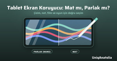 Tablet ekran koruyucu: mat mı, parlak mı? Parlak (nano) ve mat yüzey karşılaştırması