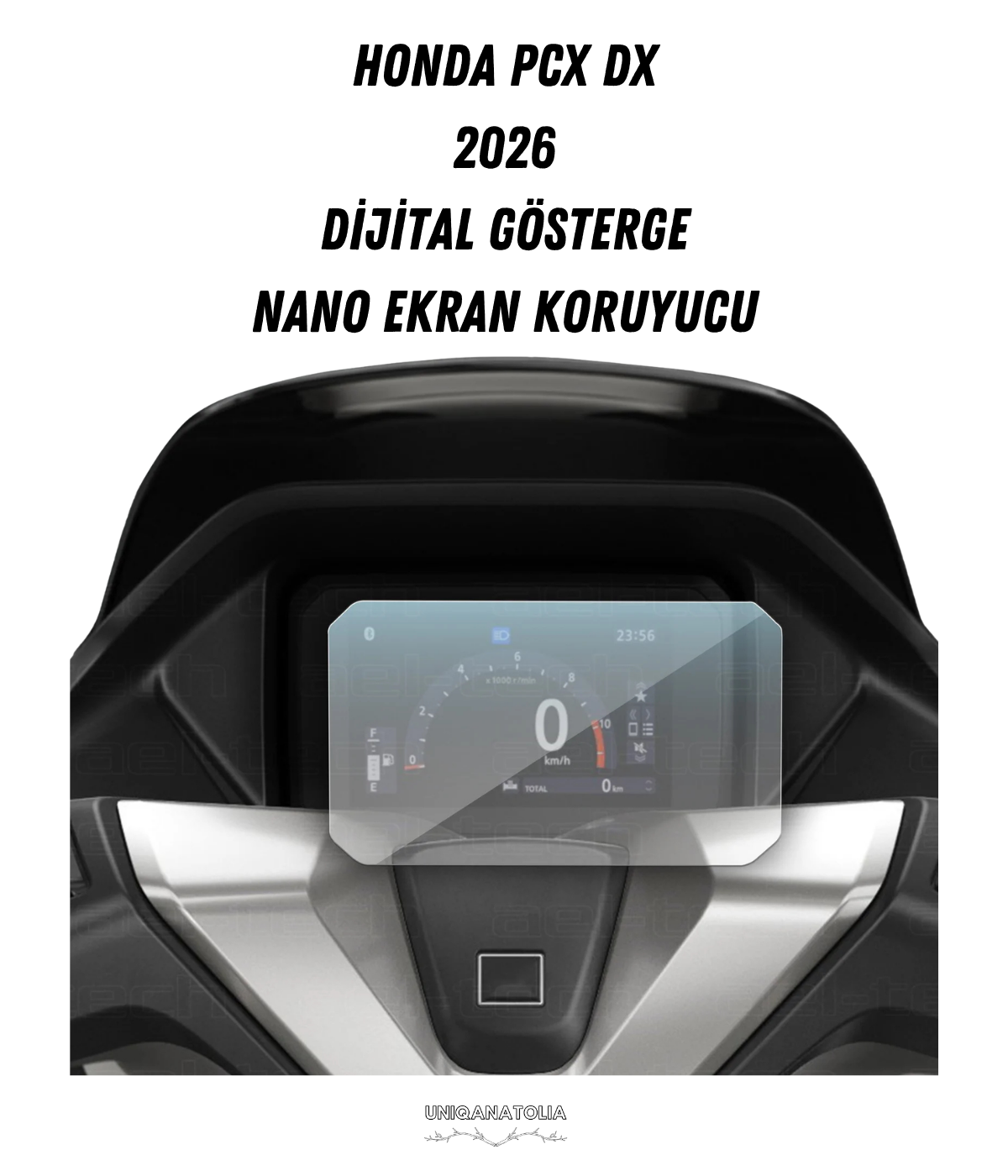 PCX DX 2026 Dijital Gösterge Uyumlu Nano Ekran Koruyucu