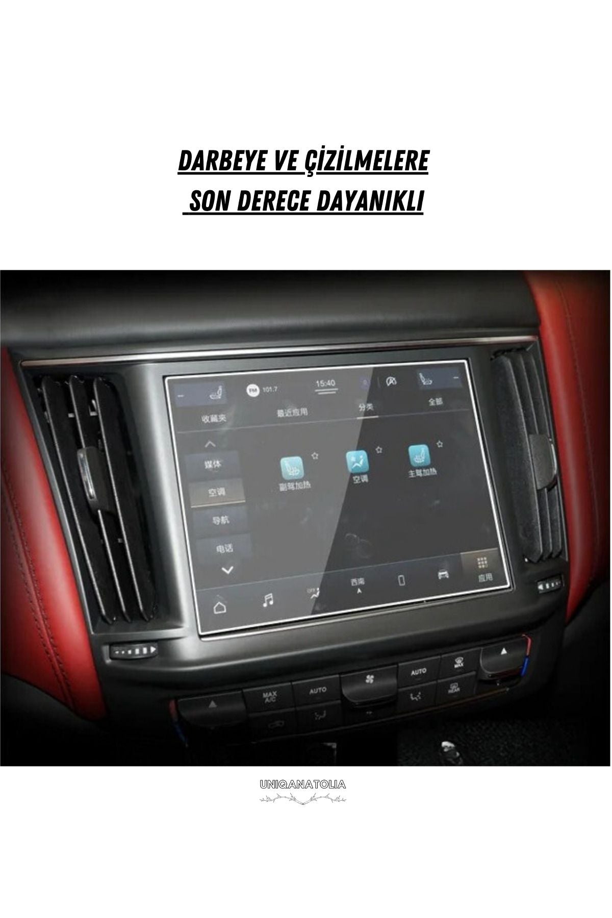 Maserati Levante 2017-2020 Navigasyon ve Multimedya Uyumlu Nano Ekran Koruyucu
