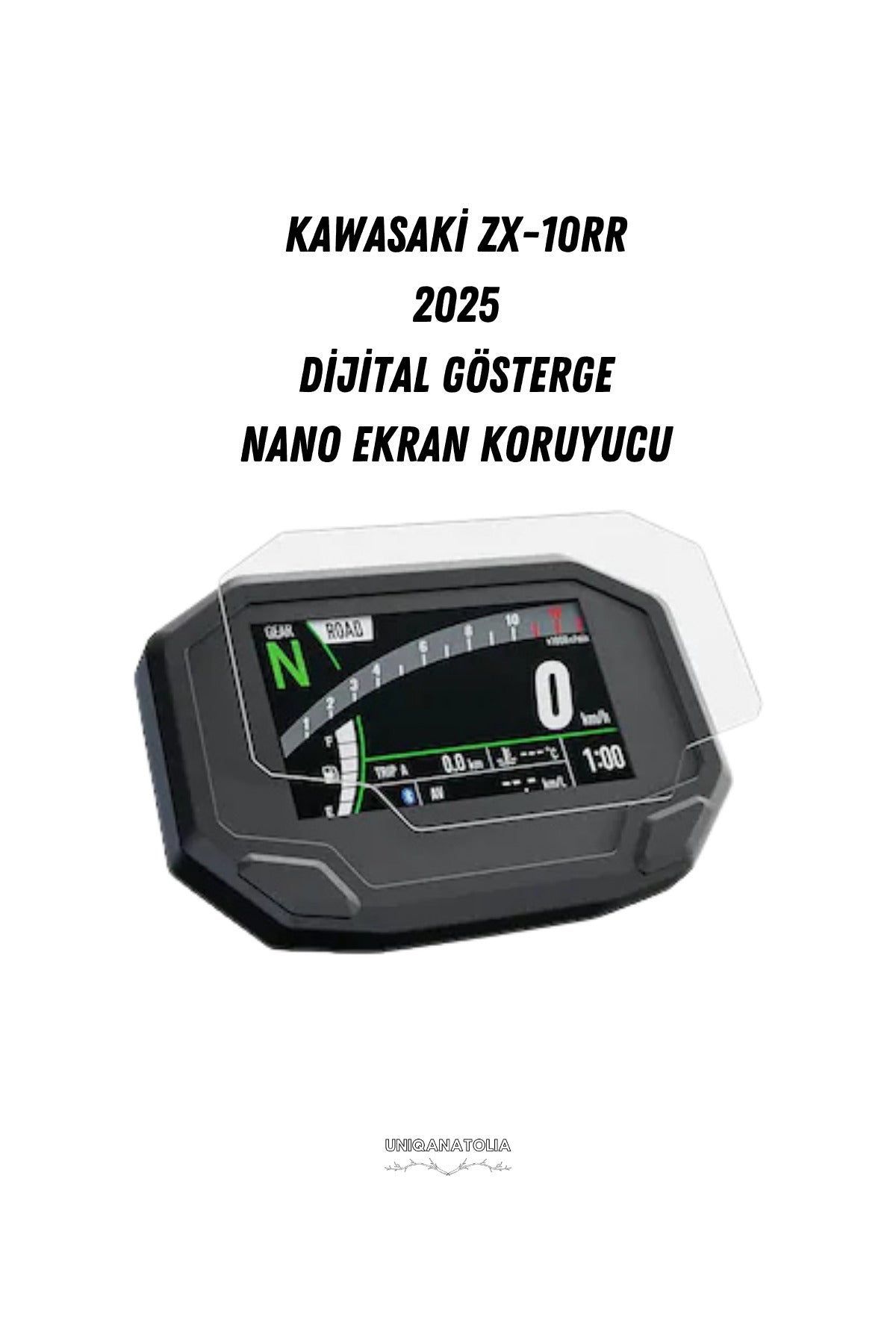 Kawasaki ZX 10RR 2025 Dijital Gösterge Uyumlu Nano Ekran Koruyucu