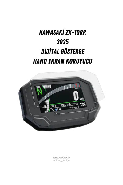 Kawasaki ZX 10RR 2025 Dijital Gösterge Uyumlu Nano Ekran Koruyucu