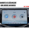 BYD Sealion 7 15.6 inç Navigasyon ve Multimedya Uyumlu Mat Ekran Koruyucu