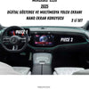 Mercedes E220 2025 Hayalet Gösterge ve Multimedya Yolcu Ekran Uyumlu Nano Ekran Koruyucu