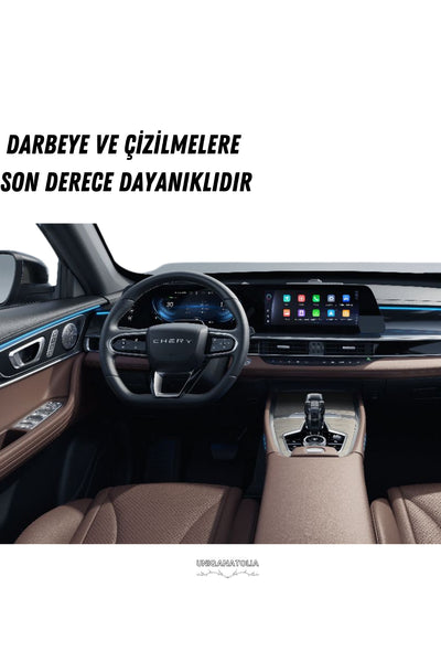 Chery Yeni Tıggo 7 Multimedya ve Yolcu Ekran Uyumlu Nano Ekran Koruyucu