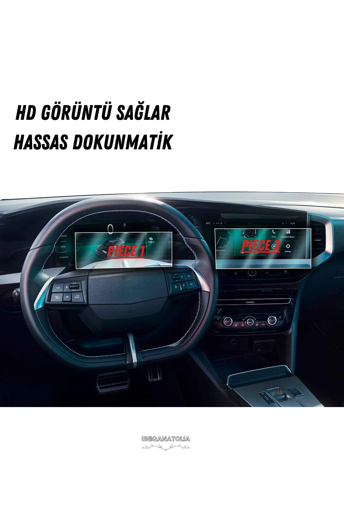 Opel Mokka 2025 Hayalet Gösterge ve Multimedya Uyumlu Set Nano Ekran Koruyucu