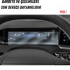 Opel Grandland 2025 Hayalet Gösterge ve Multimedya Uyumlu Nano Ekran Koruyucu