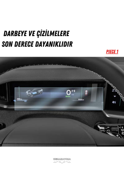 Opel Grandland 2025 Hayalet Gösterge ve Multimedya Uyumlu Nano Ekran Koruyucu