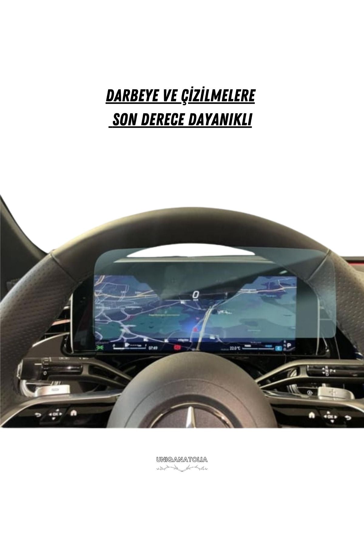 Mercedes E180 2024 Dijital Hayalet Gösterge Uyumlu Nano Ekran Koruyucu