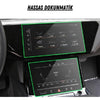 Audi Q8 2020 2021 2022 2023 Multimedya ve Alt Kontrol Panel Uyumlu Nano Ekran Koruyucu