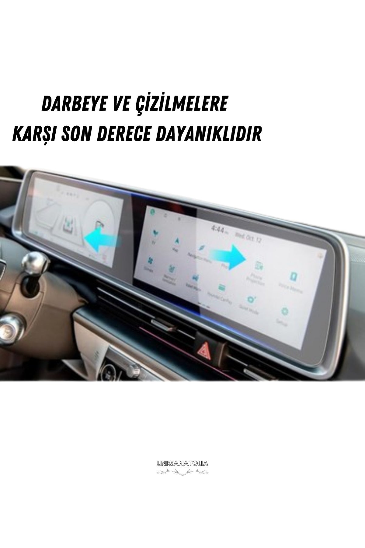 Hyundai Ioniq 6 2026 Hayalet ve Bilgi Ekran Uyumlu Nano Ekran Koruyucu