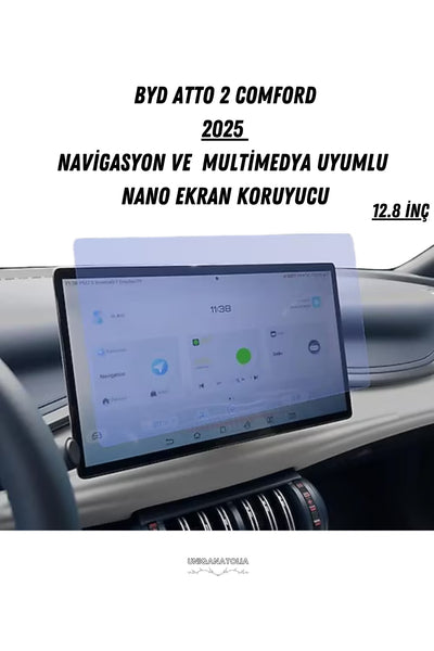 BYD Atto 2 Comford 2025 Multimedya Uyumlu Nano Ekran Koruyucu