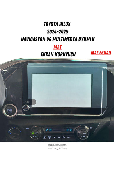 Toyota Corolla Cross 2025 Navigasyon ve Multimedya Uyumlu Nano Ekran Koruyucu