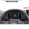 Citroen C4 X-C4 X Max 2025 Hayalet Gösterge ve Multimedya Uyumlu Mat Ekran Koruyucu