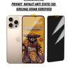 iPhone 16 Pro Anti-Static 3D Privacy Hayalet Toz Tutmayan Kırılmaz Ekran Koruyucu
