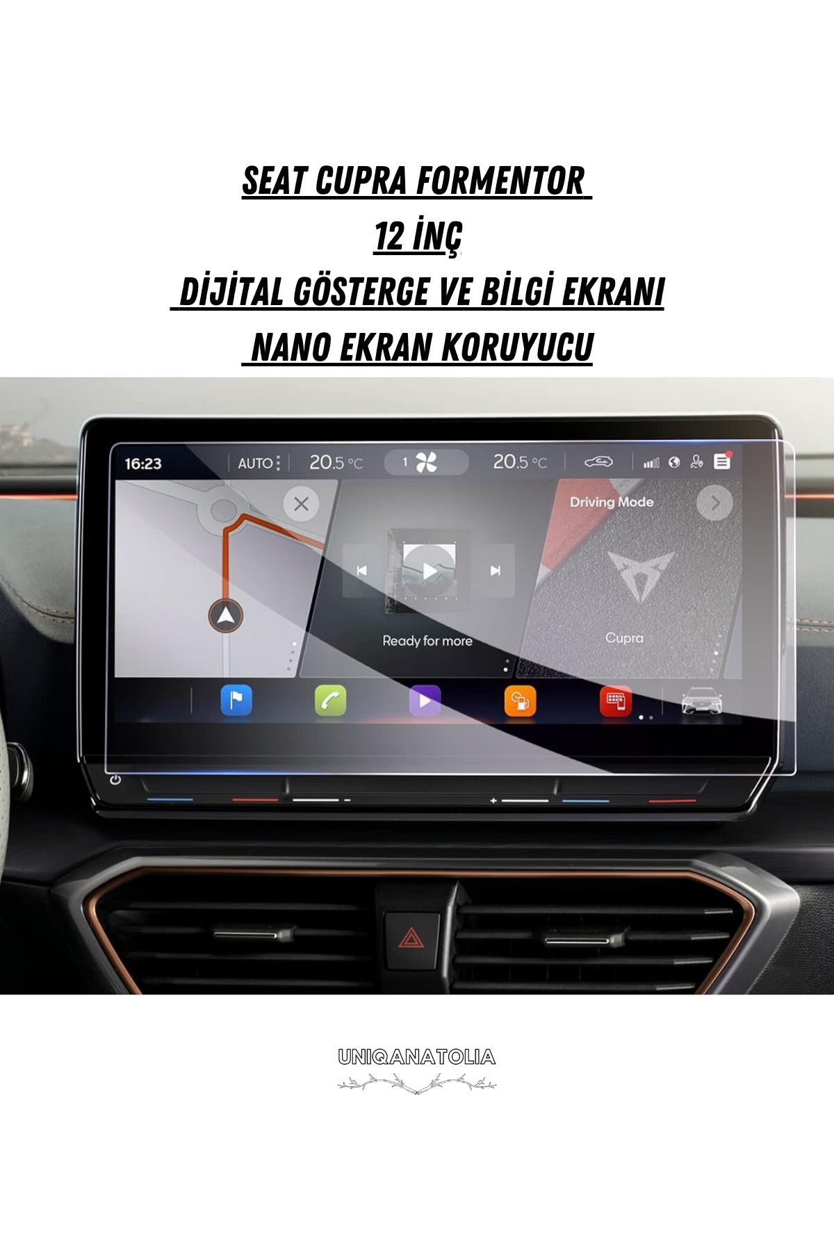 Seat Ateca Dijital Gösterge Panel Nano Ekran Koruyucu