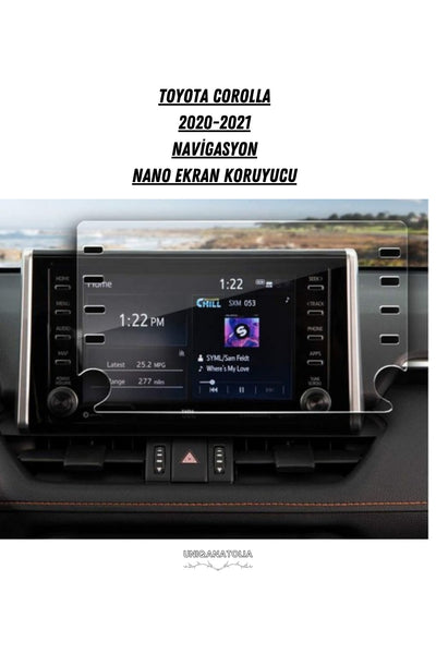 Toyota CHR Flame 2025-2026 Navigasyon ve Multimedya Uyumlu Nano Ekran Koruyucu