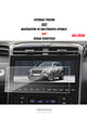 Hyundai Tucson 2021 Navigasyon ve Multimedya Uyumlu Mat Ekran Koruyucu