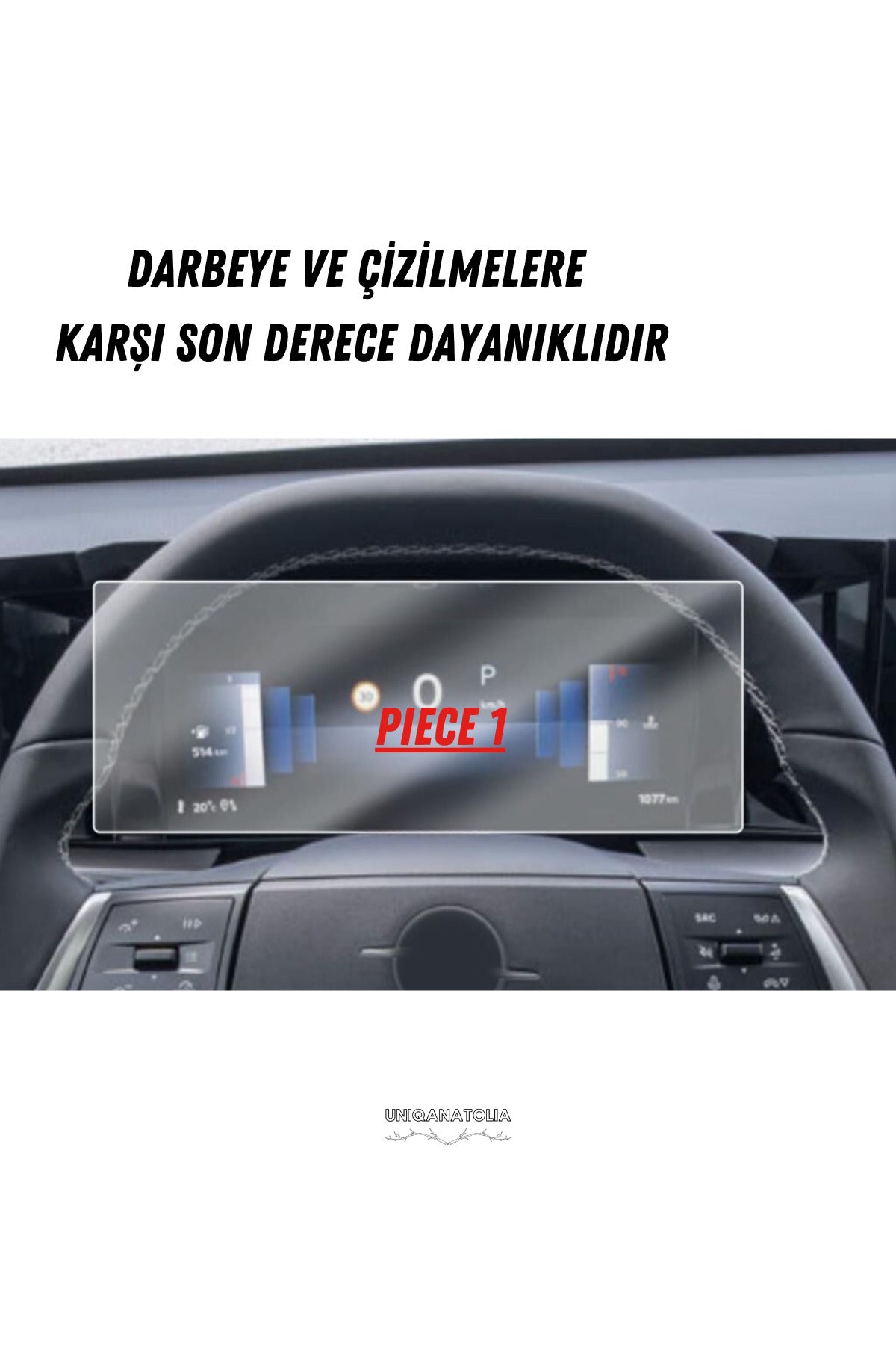 Opel Frontera 2026 Hayalet Gösterge ve Multimedya Uyumlu Set Nano Ekran Koruyucu