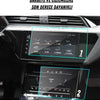 Audi Q8 2020 2021 2022 2023 Multimedya ve Alt Kontrol Panel Uyumlu Nano Ekran Koruyucu