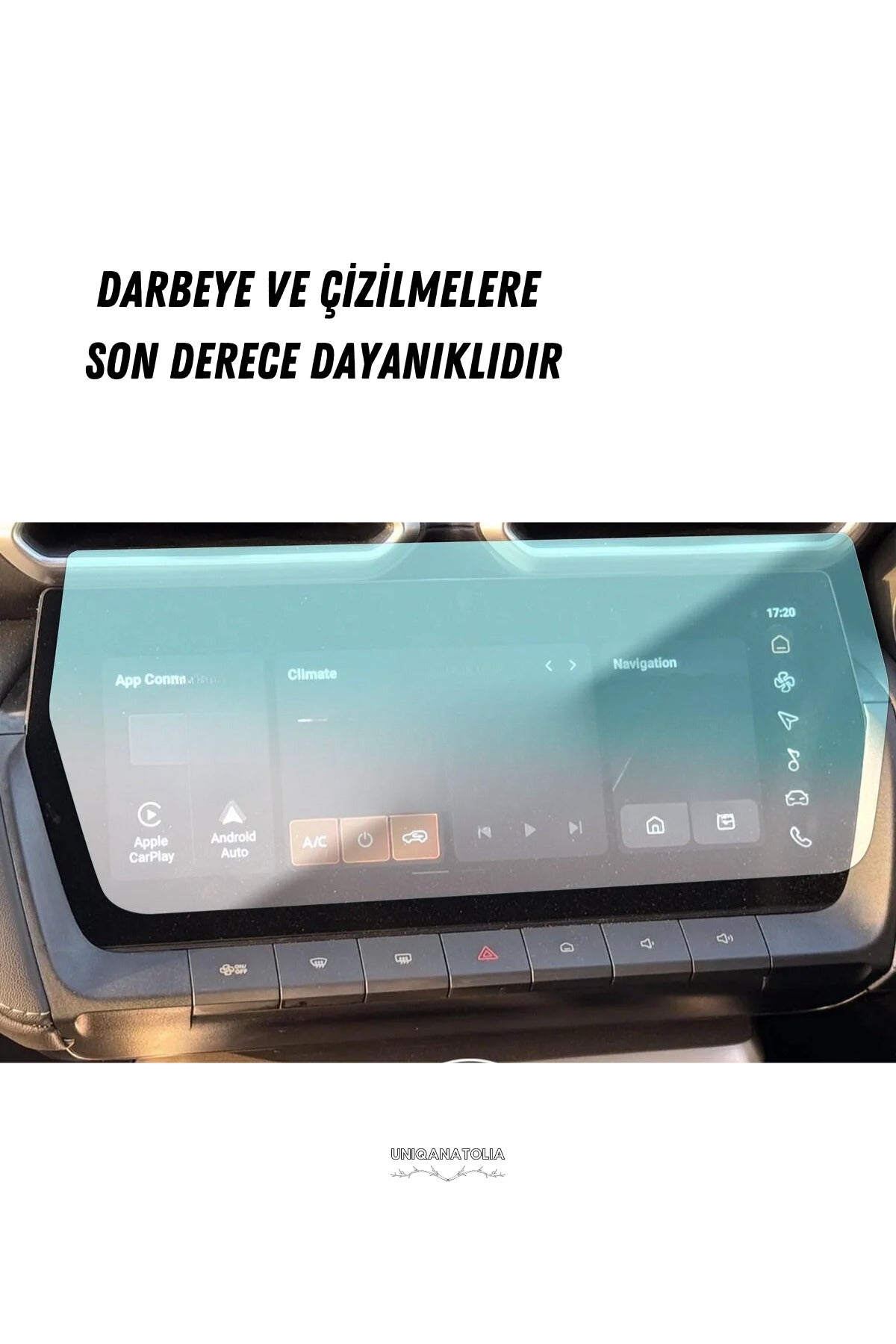 MG ZS 2026 Navigasyon ve Multimedya Uyumlu Nano Ekran Koruyucu
