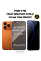 iPhone 17 Pro Anti-Static 3D Prıvacy Hayalet Toz Tutmayan Kırılmaz Ekran Koruyucu