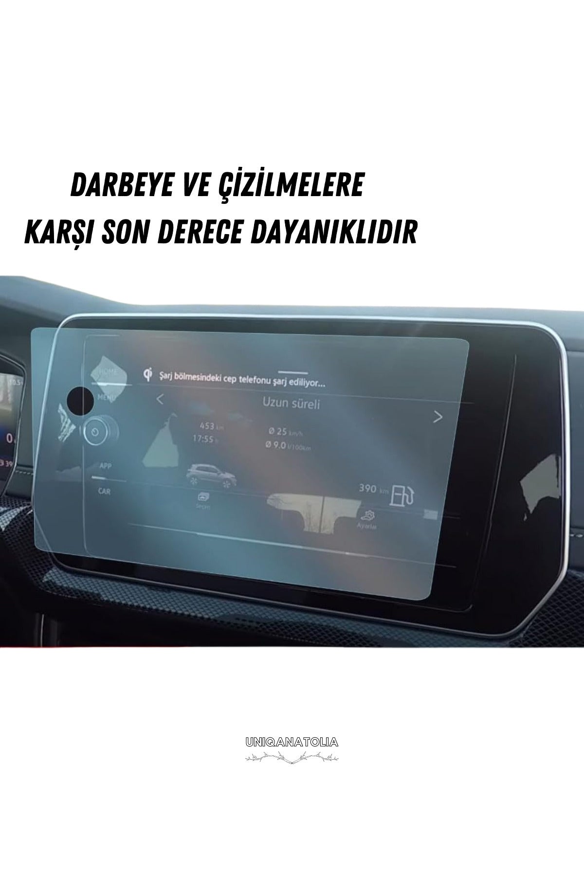 Volkswagen T-Roc 2024 Navigasyon ve Multimedya Uyumlu Nano Ekran Koruyucu