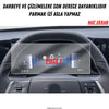 Opel Frontera 2026 Hayalet Gösterge ve Multimedya Uyumlu Set Mat Ekran Koruyucu
