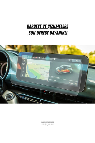 Fiat 500e 2021 2022 2023 Navigasyon ve Multimedya Uyumlu Nano Ekran Koruyucu