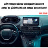 Peugeot Partner 2025-2026 Navigasyon ve Multimedya Uyumlu Mat Ekran Koruyucu