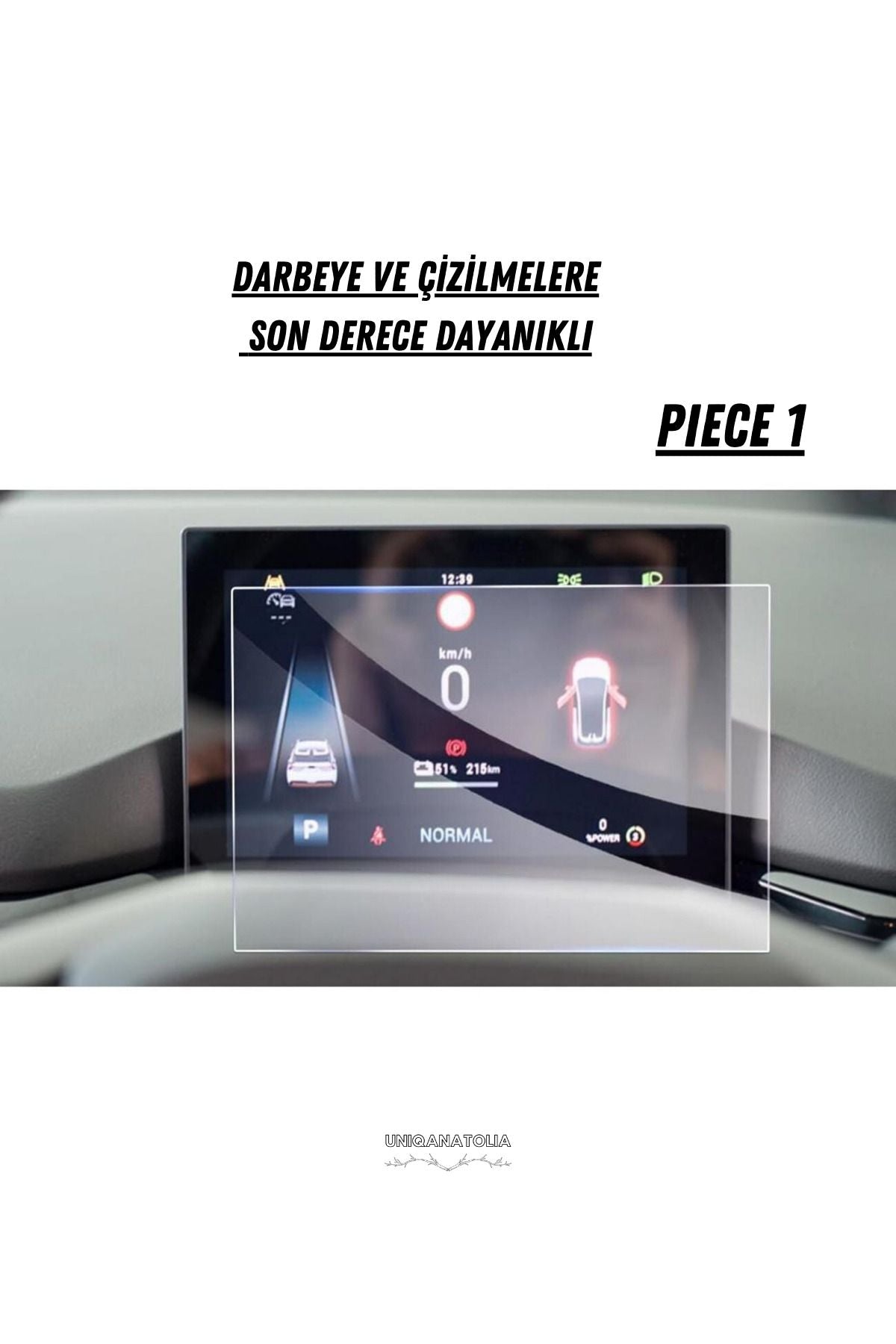 MG 4 2023 Dijital Gösterge ve Navigasyon Uyumlu İkili Set Nano Ekran Koruyucu