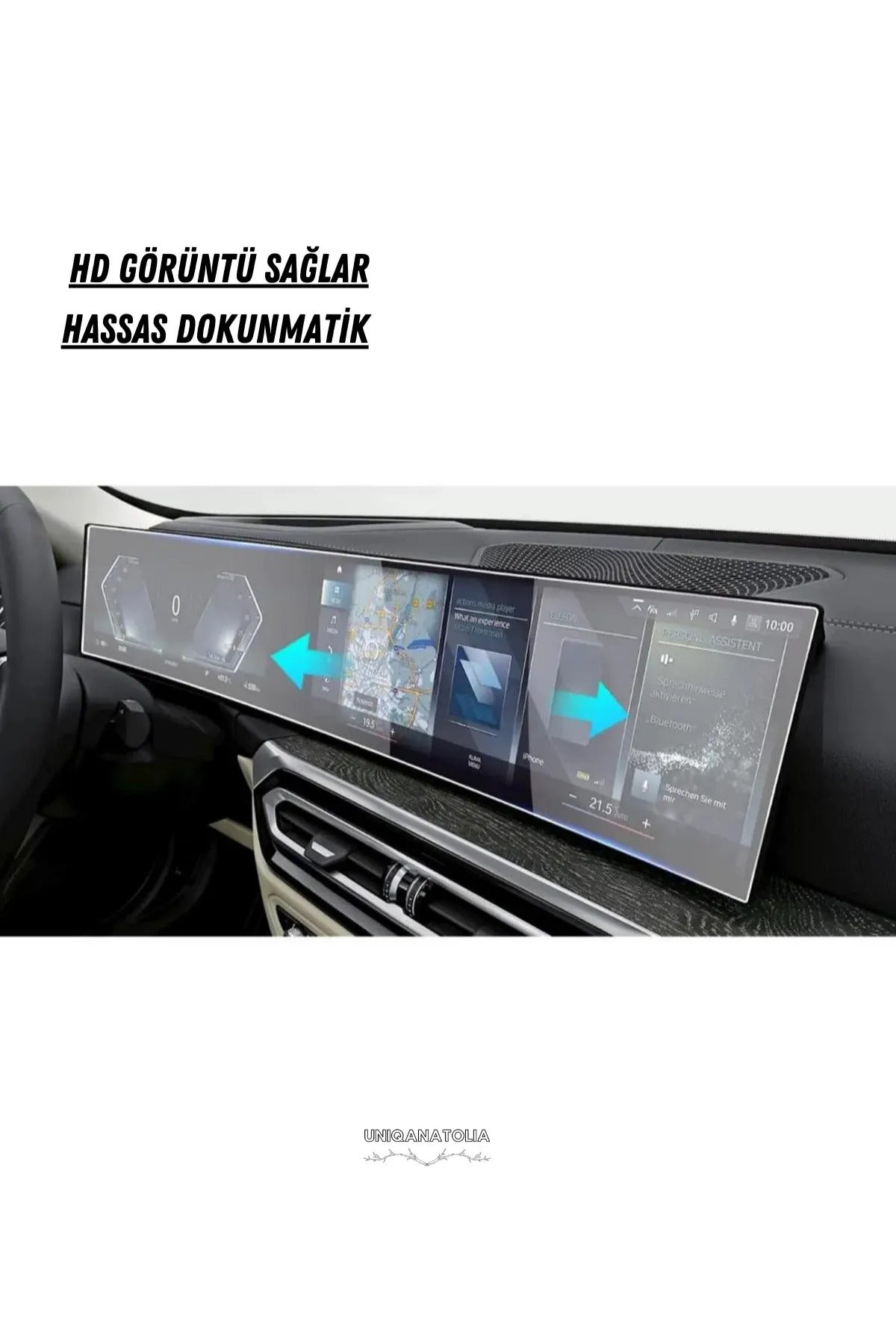 Bmw 520i 2024 Dijital Gösterge ve Multimedya Uyumlu Nano Ekran Koruyucu
