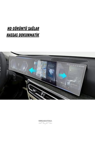 Bmw 520i 2024 Dijital Gösterge ve Multimedya Uyumlu Nano Ekran Koruyucu