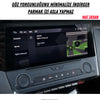 Peugeot 308 Puretech 2024 Navigasyon ve Multimedya Uyumlu Mat Ekran Koruyucu
