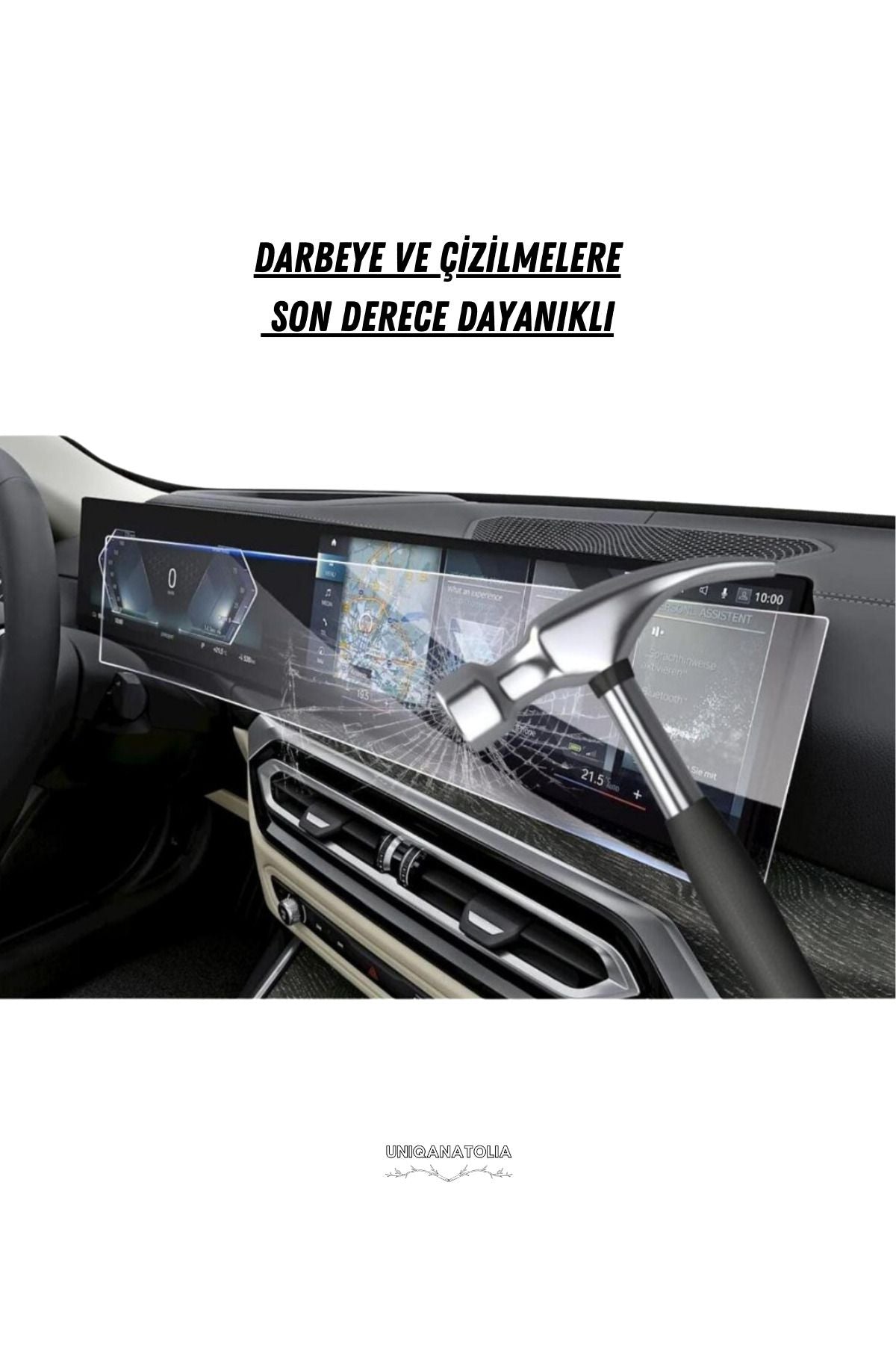 Bmw I4 2022 2023 2024 Dijital Gösterge Ve Navigasyon Uyumlu Nano Ekran Koruyucu
