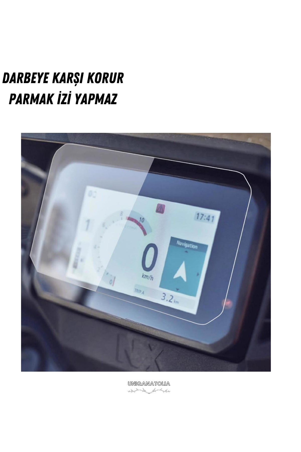 Honda Forza 250 Makyajlı Kasa 2024-2025 Dijital Gösterge Uyumlu Nano Ekran Koruyucu