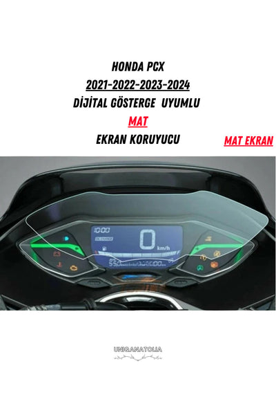 Honda Pcx 2021-2024 Dijital Gösterge Uyumlu Mat Ekran Koruyucu