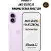 iPhone 17 Anti-Static 3D Toz Tutmayan Kırılmaz Ekran Koruyucu