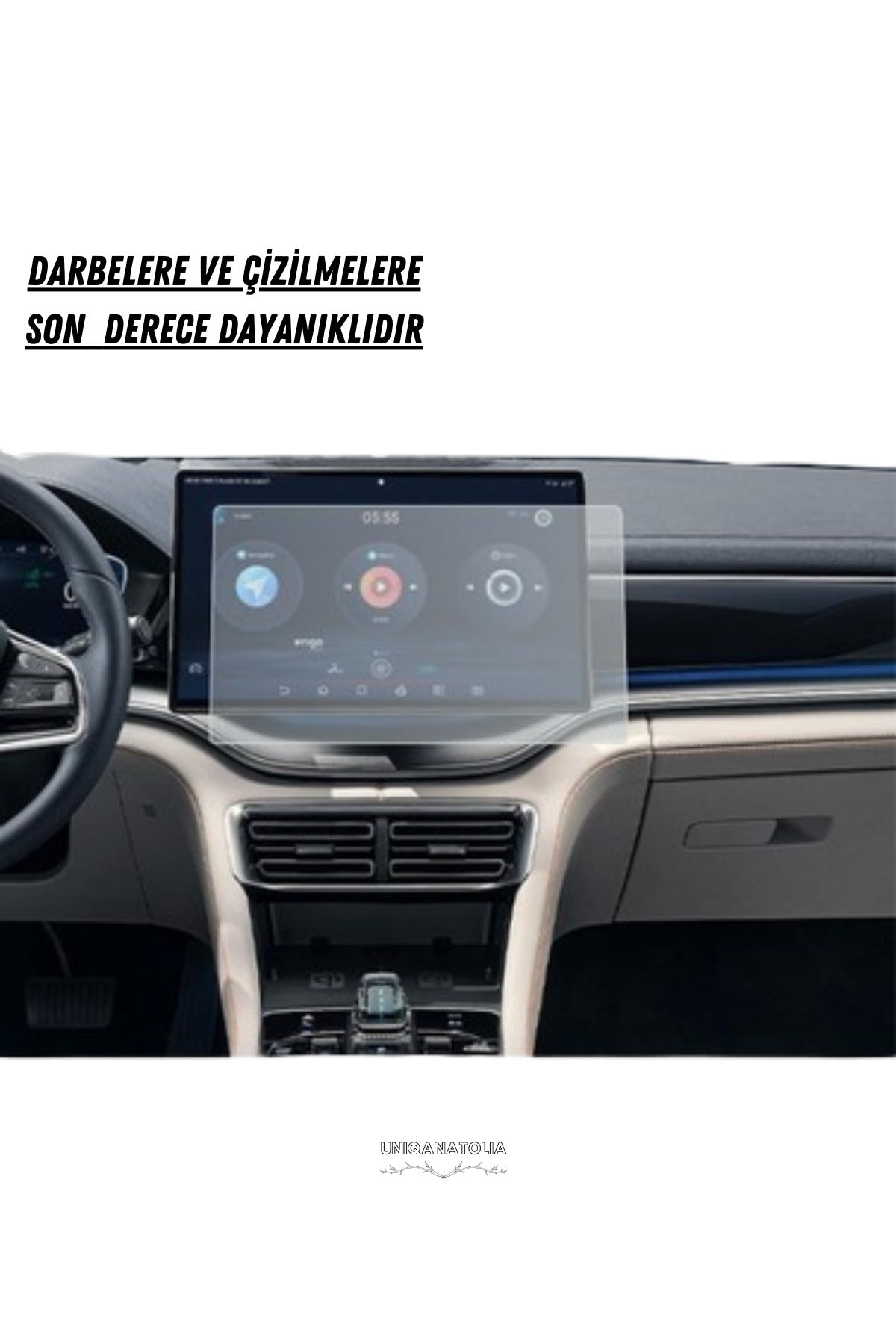 BYD HAN 2024-2025 Navigasyon ve Multimedya Uyumlu Nano Ekran Koruyucu