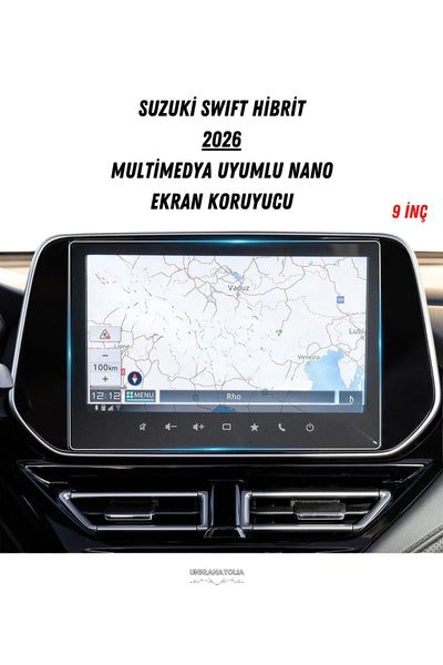 Suzuki Swift Hibrit 2026 Multimedya Uyumlu Nano Ekran Koruyucu