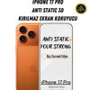 iPhone 17 Pro Anti-Static 3D Toz Tutmayan Kırılmaz Ekran Koruyucu