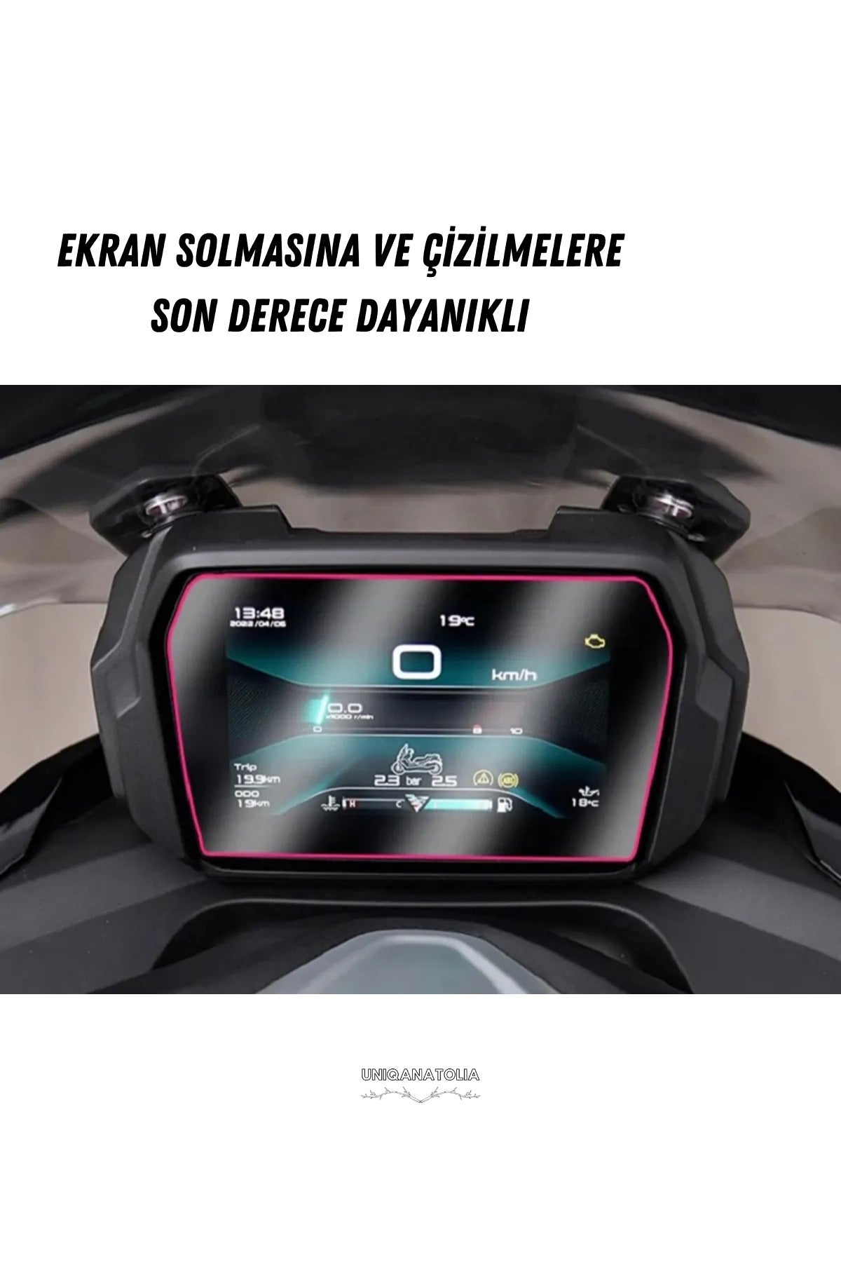 VOGE SR3 2025-2026 Dijital Gösterge Uyumlu Nano Ekran Koruyucu
