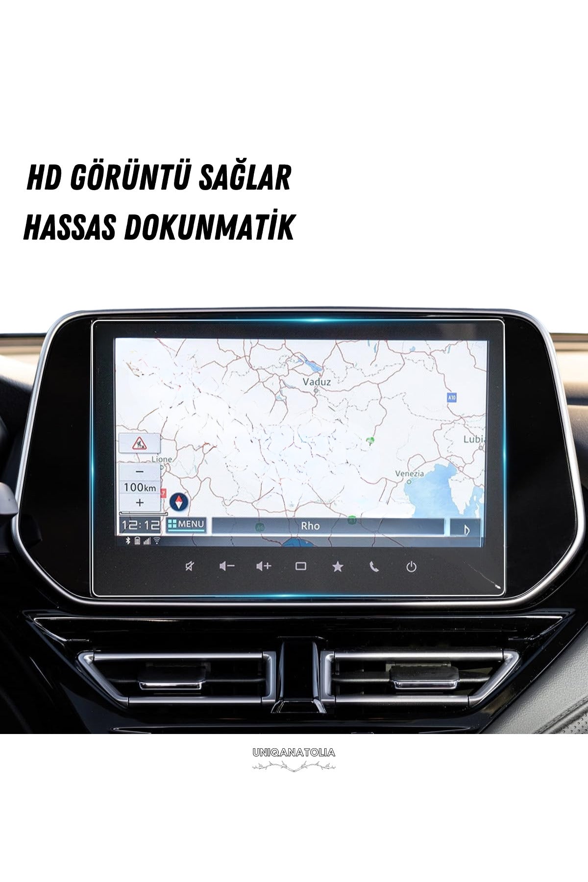 Suzuki S-Cross 2025 Navigasyon ve Multimedya Uyumlu Nano Ekran Koruyucu