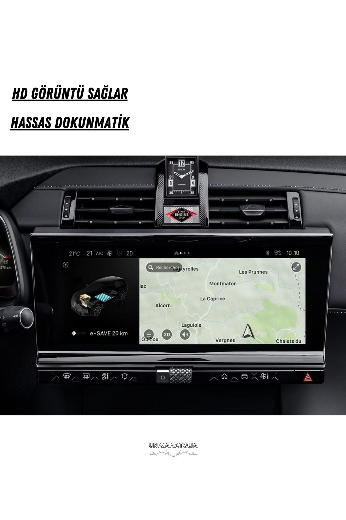 DS9 2021 2022 2023 Navigasyon ve Multimedya Uyumlu Nano Ekran Koruyucu