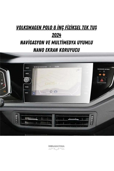 Volkswagen Passat B8 8.5" Navigasyon Multimedia Nano Ekran Koruyucu
