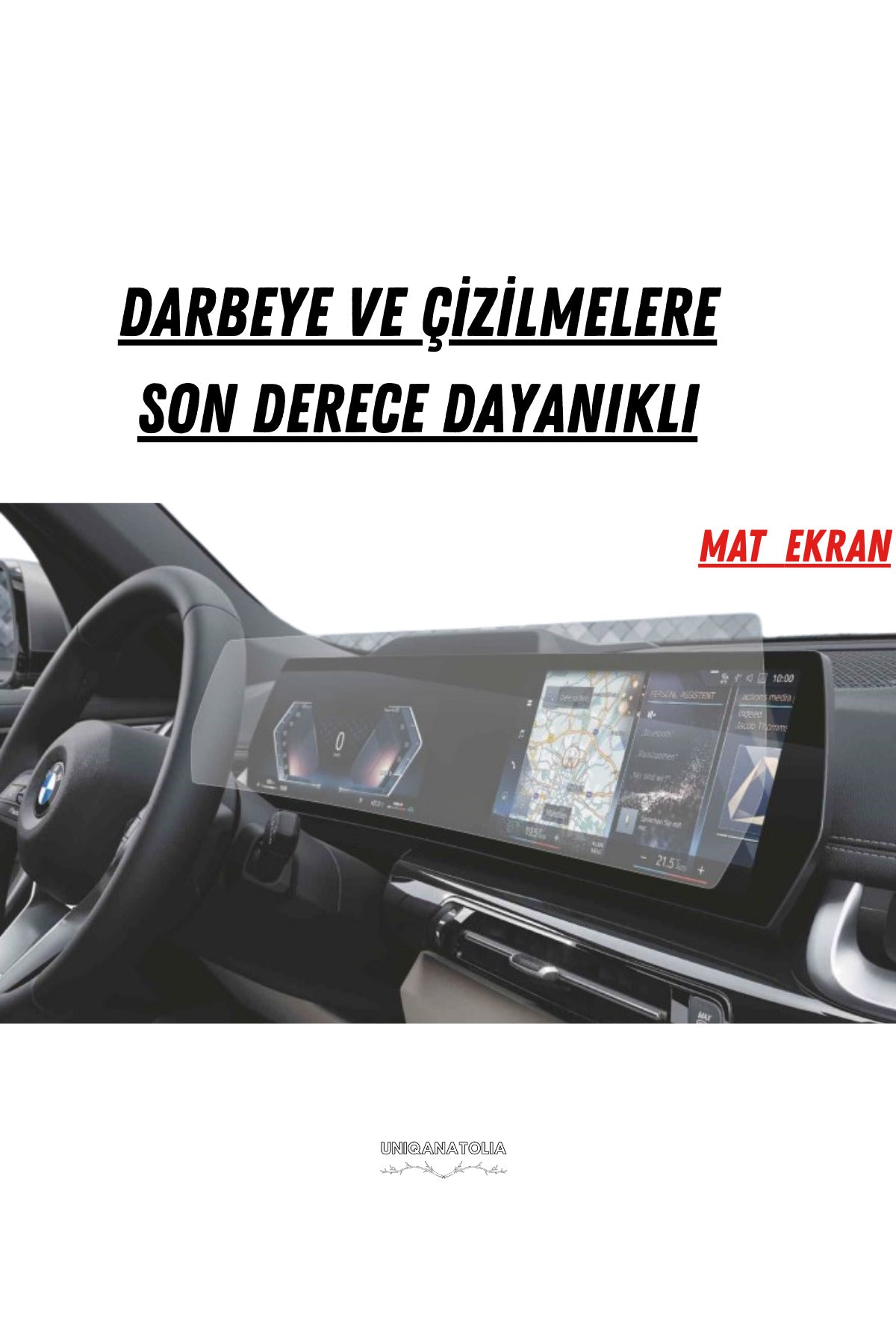 Bmw 2 Serisi Active Tourer 2025 Navigasyon Ve Bilgi Ekran Uyumlu Mat Ekran Koruyucu