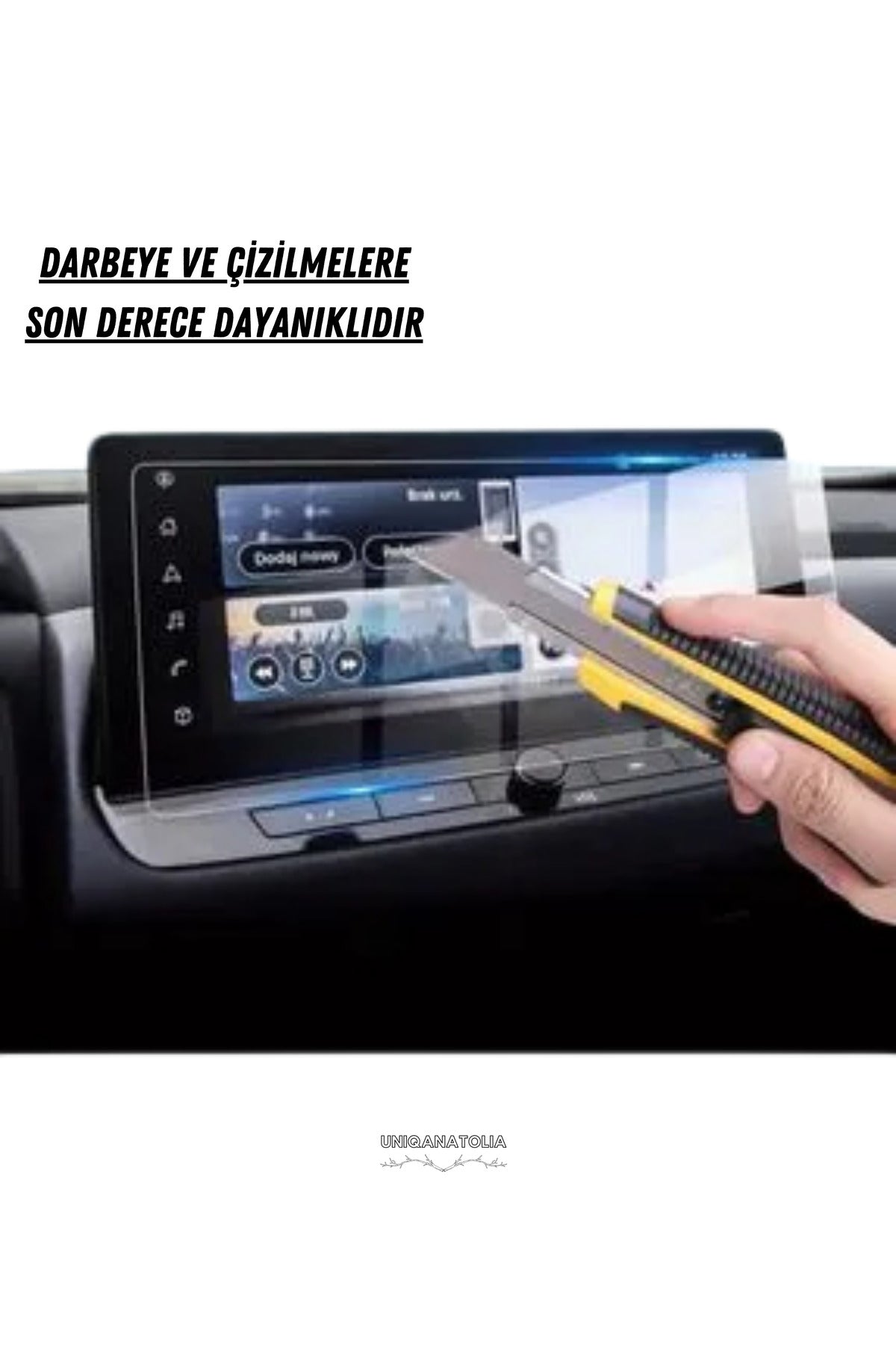 Nissan Qashqai 2025 Navigasyon ve Multimedya Uyumlu Nano Ekran Koruyucu