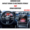 Mercedes S400 Hayalet Ekran Ve Multimedya Uyumlu Set Mat Ekran Koruyucu