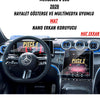 Mercedes C200 2026 Hayalet Ekran Ve Multimedya Uyumlu Set Mat Ekran Koruyucu